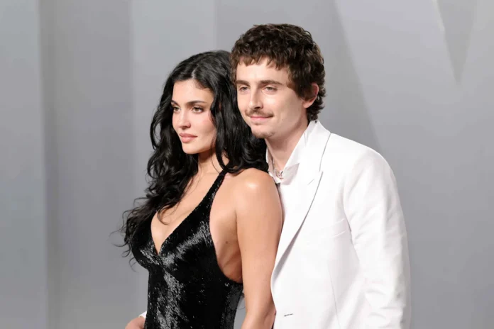 Kylie Jenner and Timothée